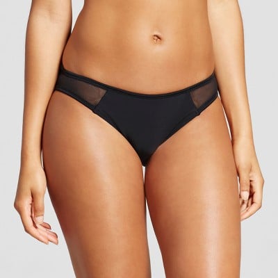 Mesh Inset Bikini Bottom