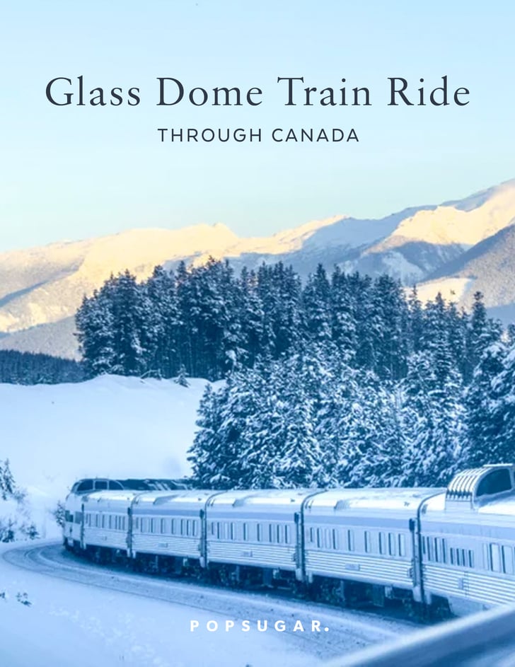 玻璃圆顶火车通过加拿大史诗