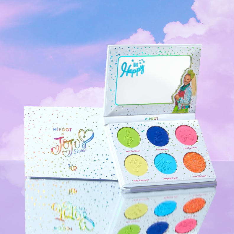 A Rainbow Palette: HipDot x JoJo Siwa White Glitter & Pigment Palette