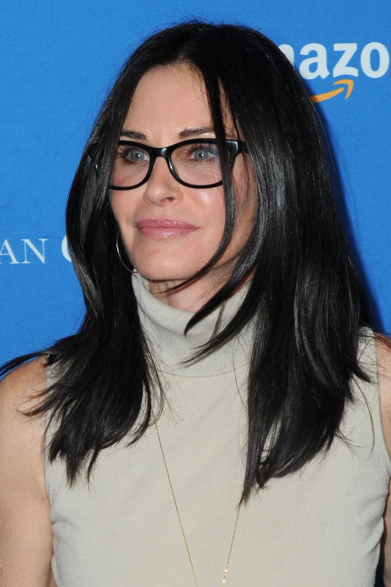 Courteney Cox's Straight Medium-Length Hair in July 2016