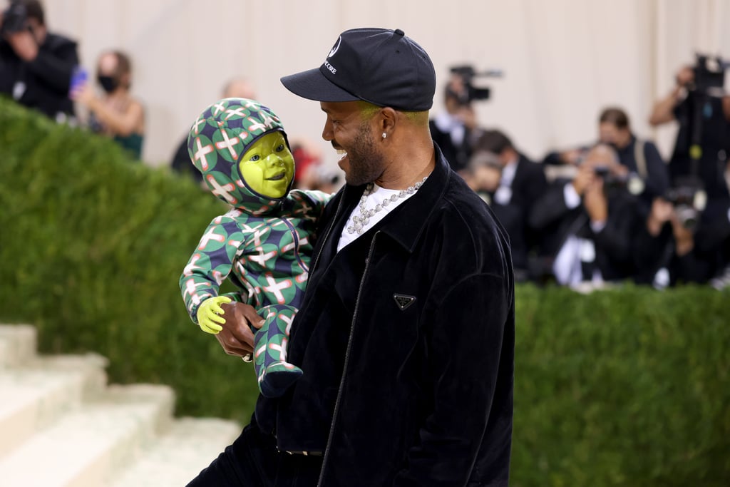 Frank Ocean and His Green Baby at the Met Gala 2021