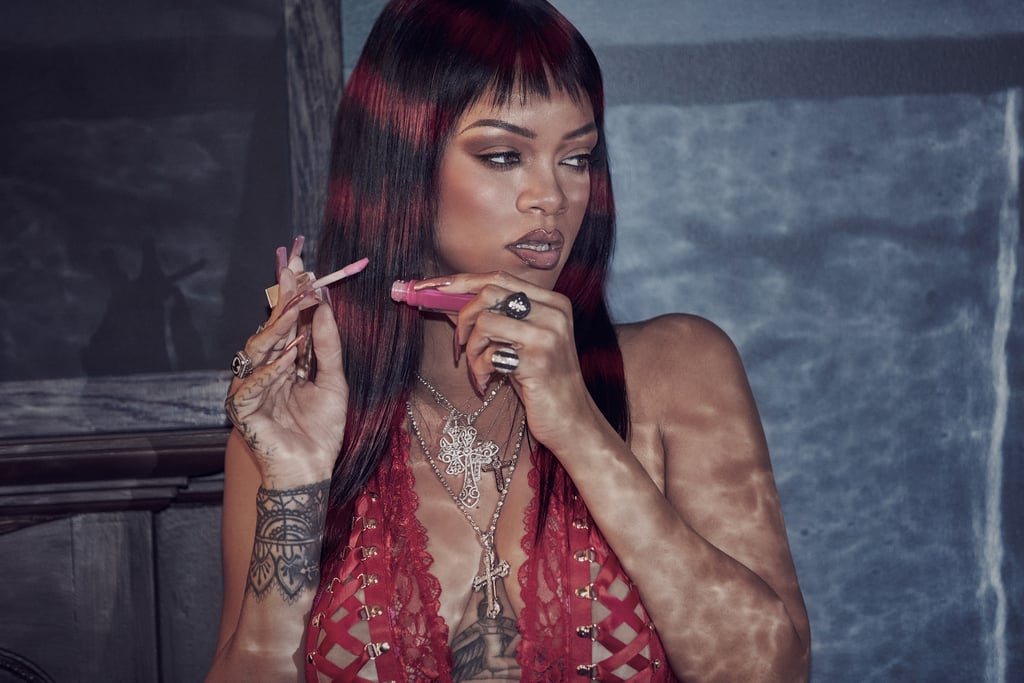 Rihanna's Striped Red Hair in a New Savage X Fenty Campaign