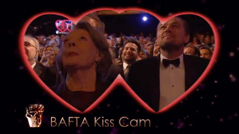 He Got Caught on the Kiss Cam With Maggie Smith