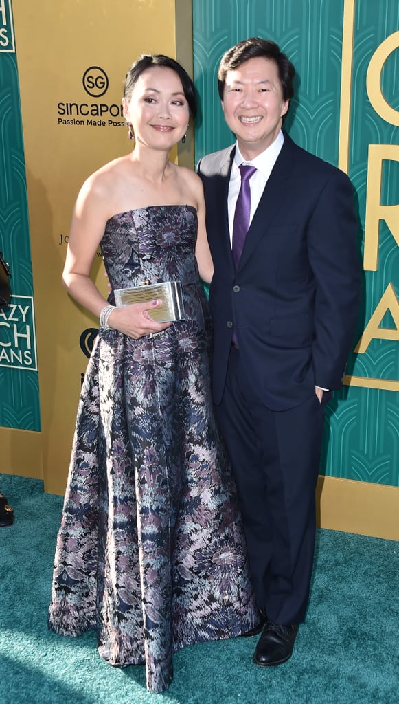 Pictured Ken Jeong and his wife Trans Jeong Crazy Rich Asians Cast