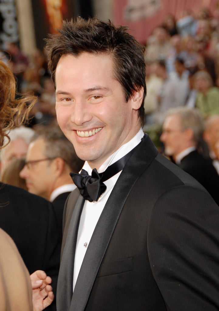 Pictures of Keanu Reeves Smiling