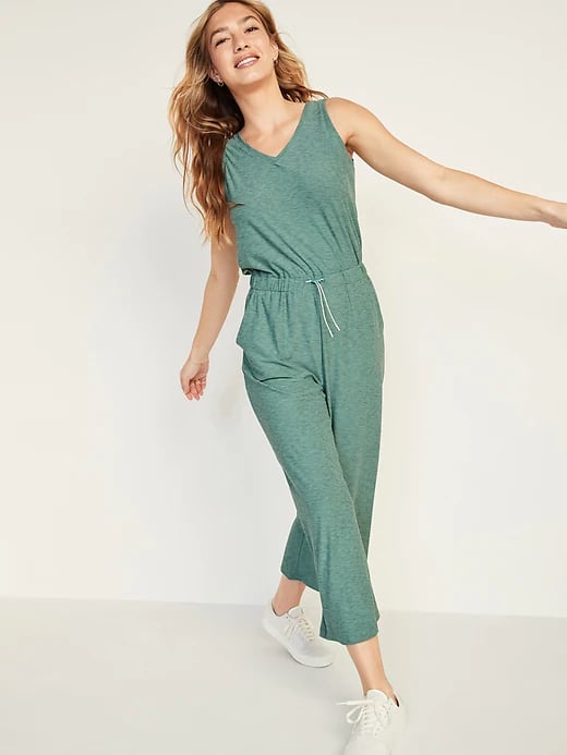 Old Navy Breathe ON V-Neck Wide-Leg Jumpsuit