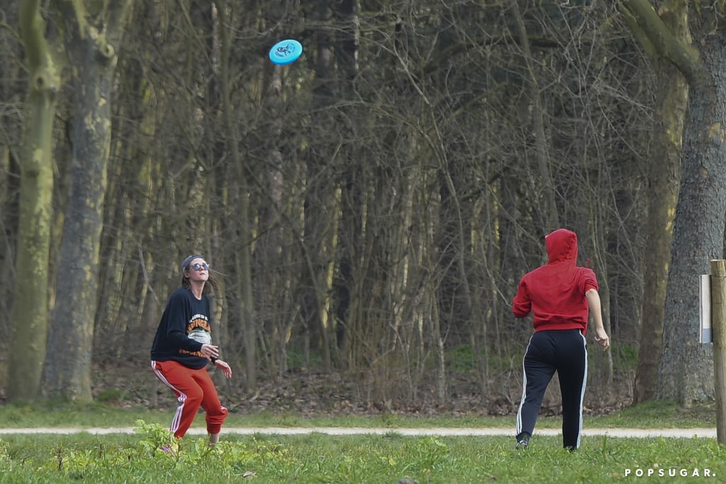 Kristen Stewart and Soko Playing in the Park Pictures 2016