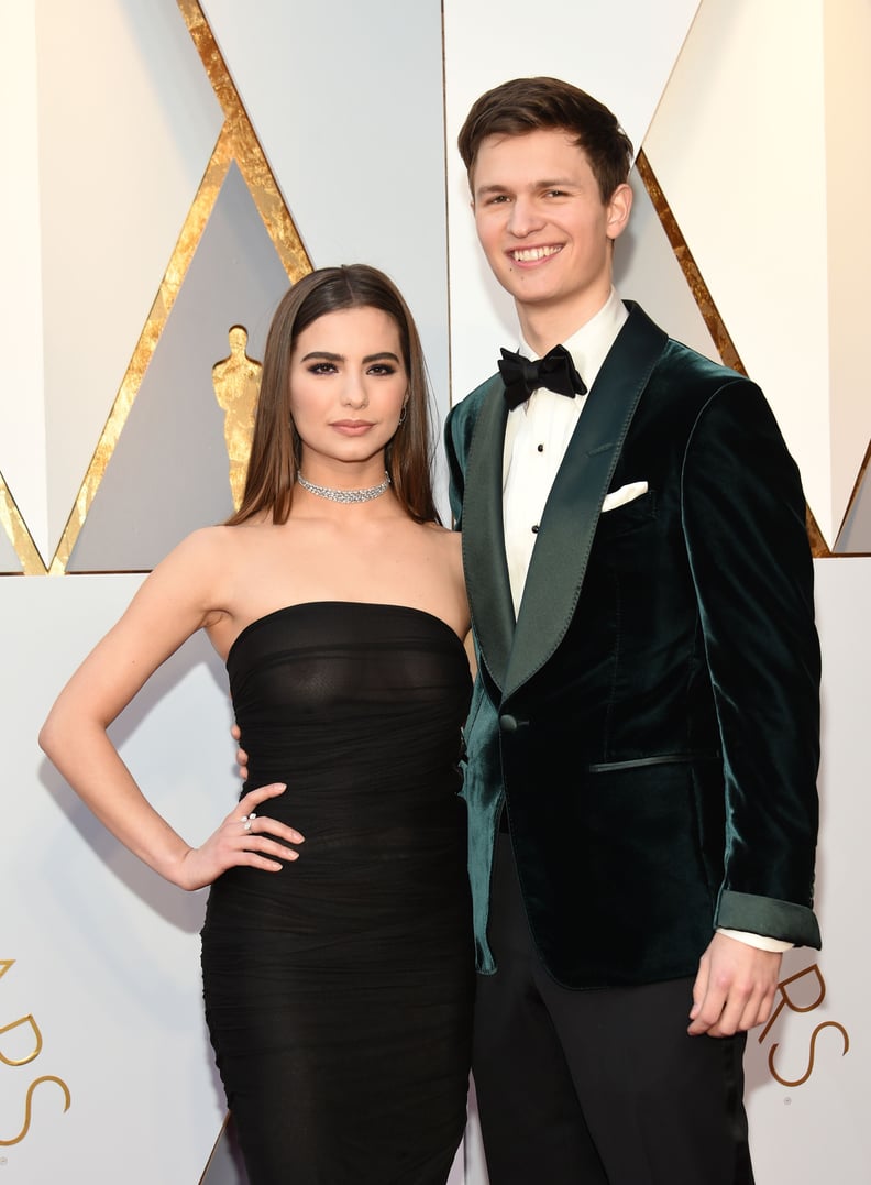 Ansel Elgort and Violetta Komyshan