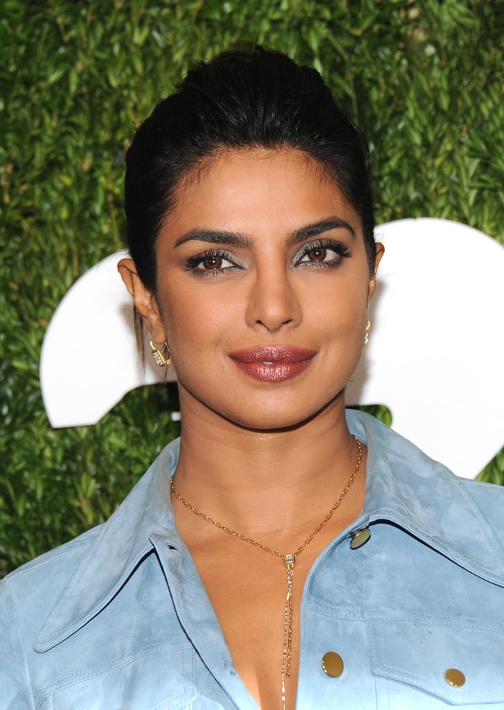 Priyanka Chopra's Suede Michael Kors Dress October 2018 | POPSUGAR