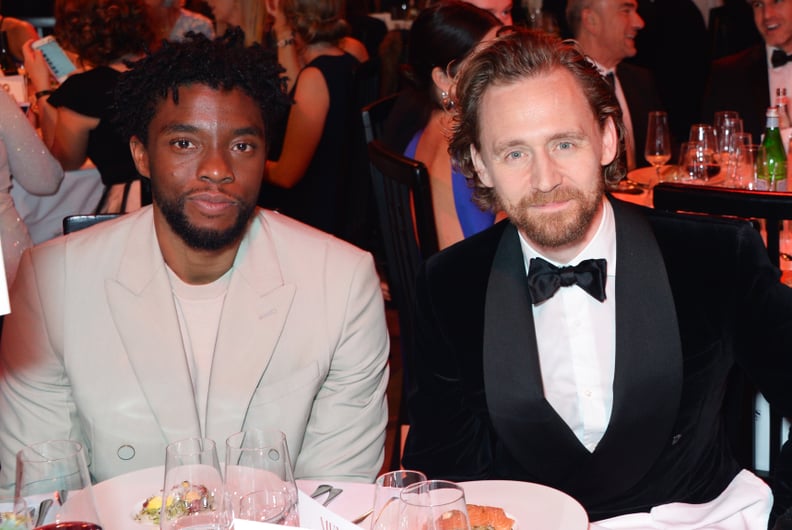 Chadwick Boseman and Tom Hiddleston