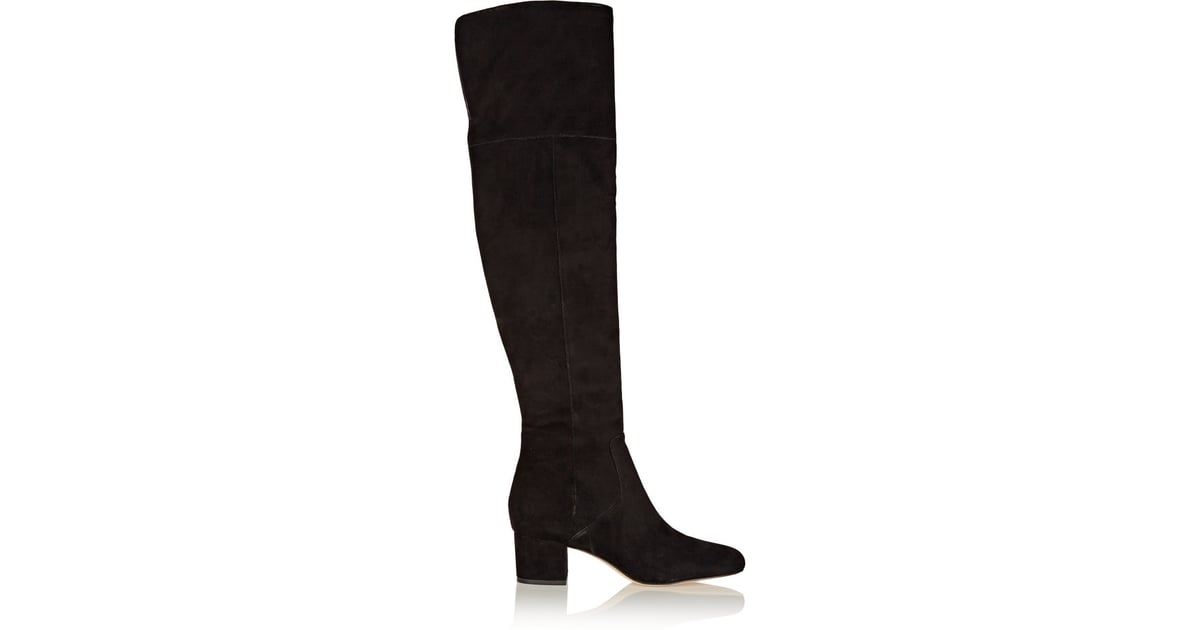 Sam Edelman Elina Suede Over-the-Knee Boots ($250) | Sam Edelman Over ...