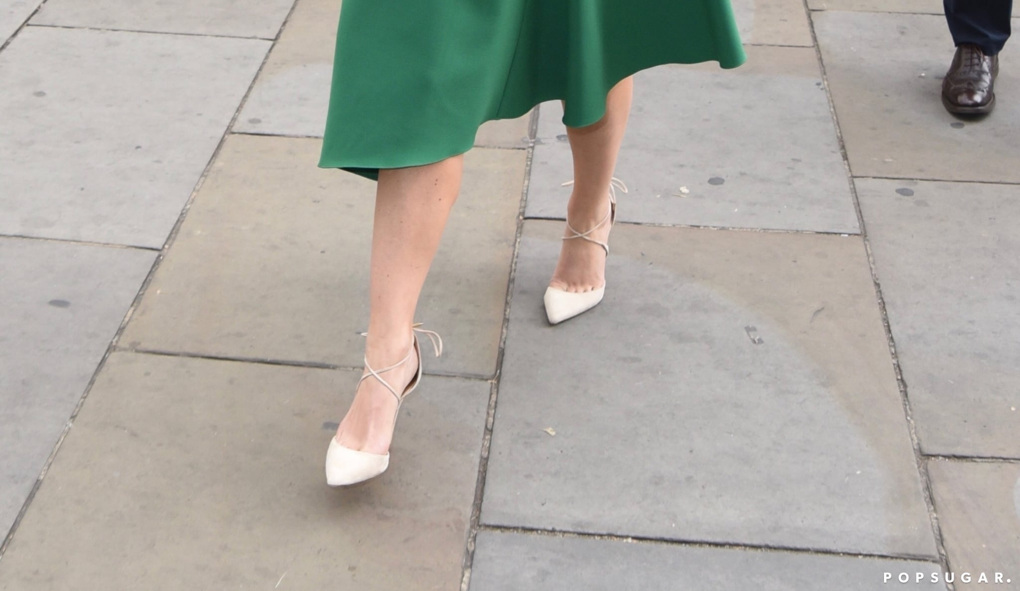 Princess Eugenie S Aquazzura Heels Popsugar Fashion