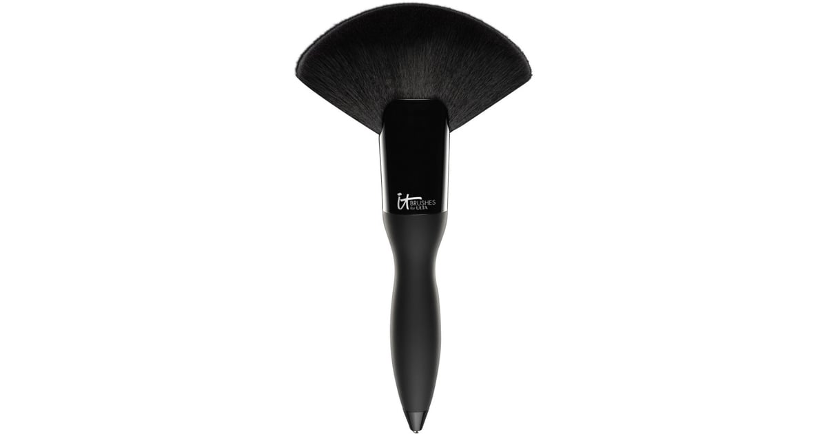 This large fan brush is not your average lightweight wispy one used