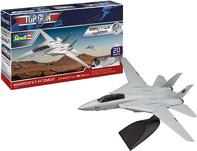 Revell F14 Tomcat "Top Gun" Plastic Model Kit Top Gun Gifts For Fans