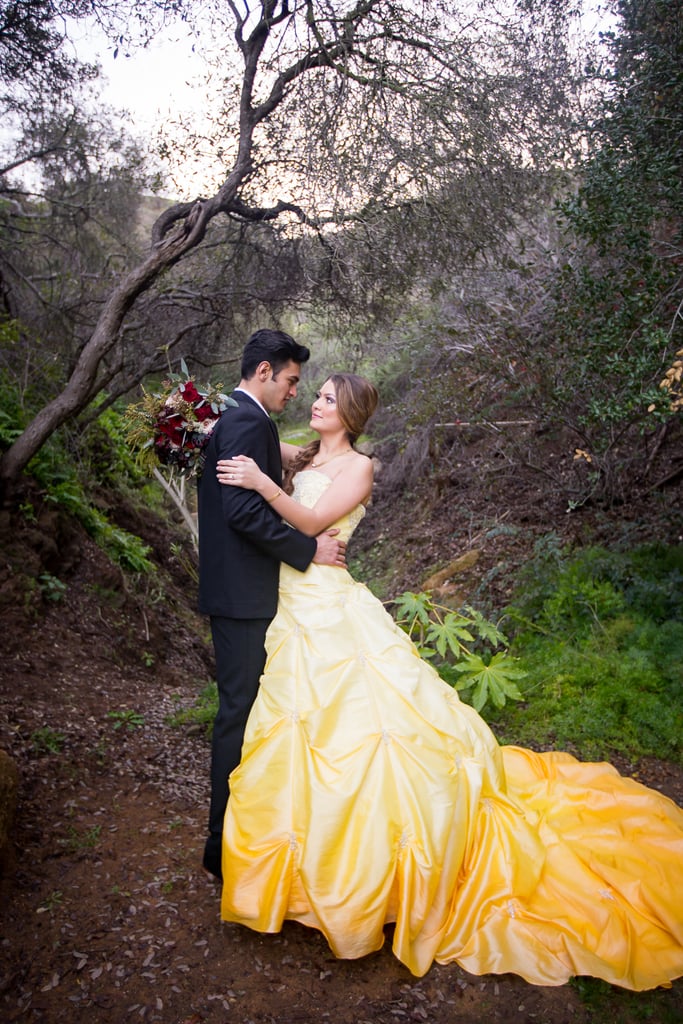 Beauty and the Beast Modern Styled Wedding