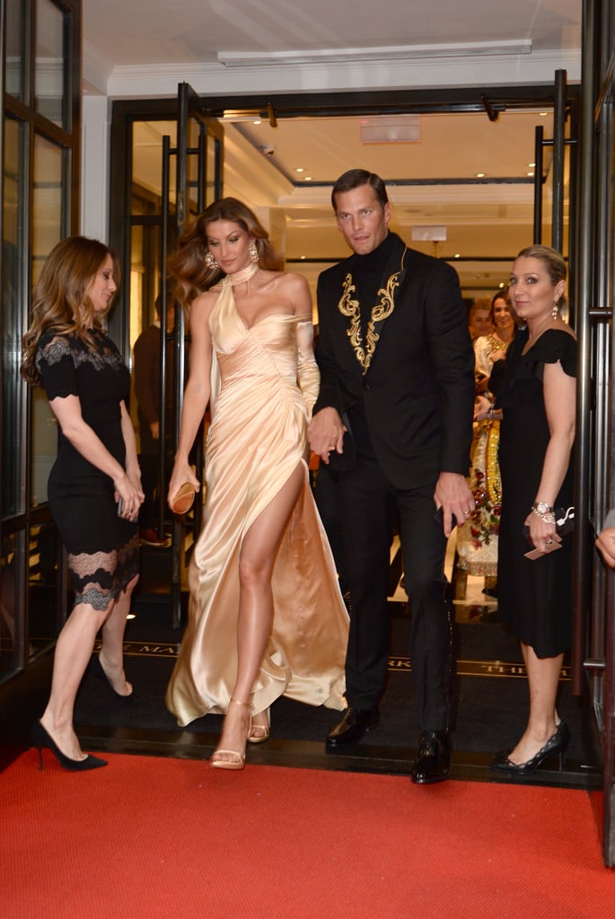 Gisele Bündchen and Tom Brady at the 2018 Met Gala