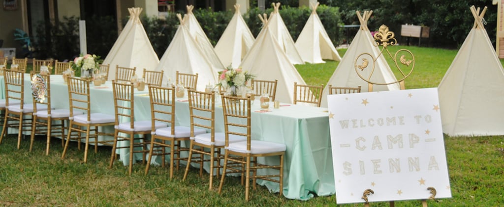 Outdoor Camping Birthday Party Ideas