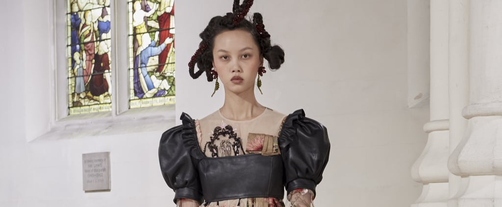 Simone Rocha Autumn 2021 Features Patchwork and Regencycore