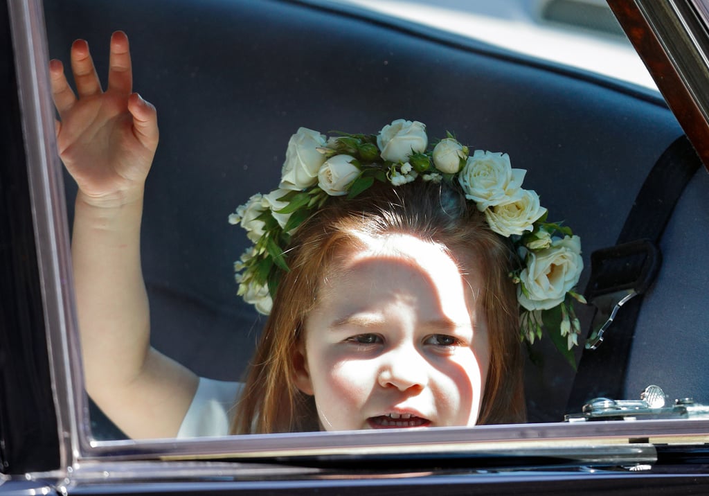 George and Charlotte at Harry's Wedding Pictures