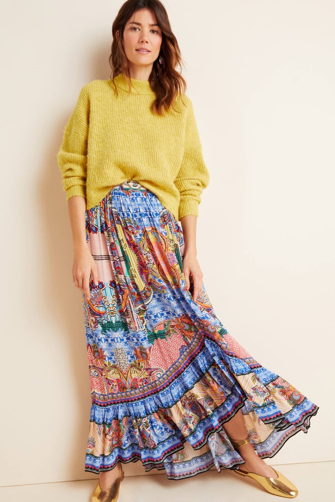 Jyoti Allaire High-Low Maxi Skirt