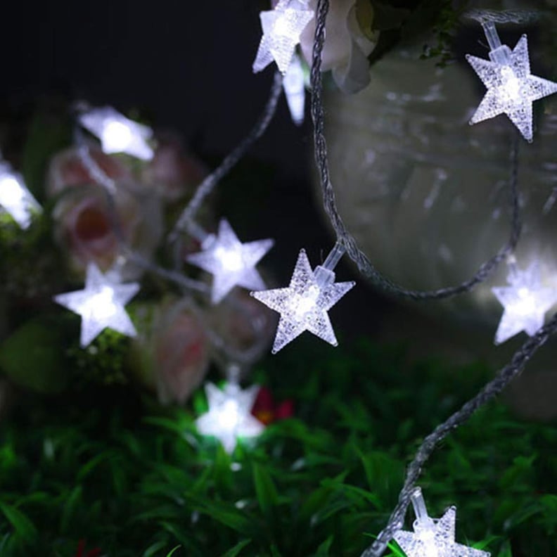 LED Twinkle Star String Lights