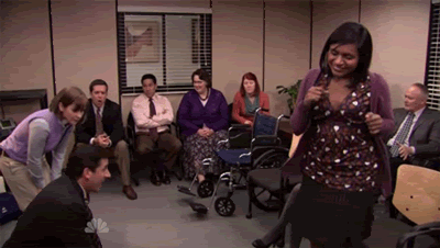 Image result for the office dance gif
