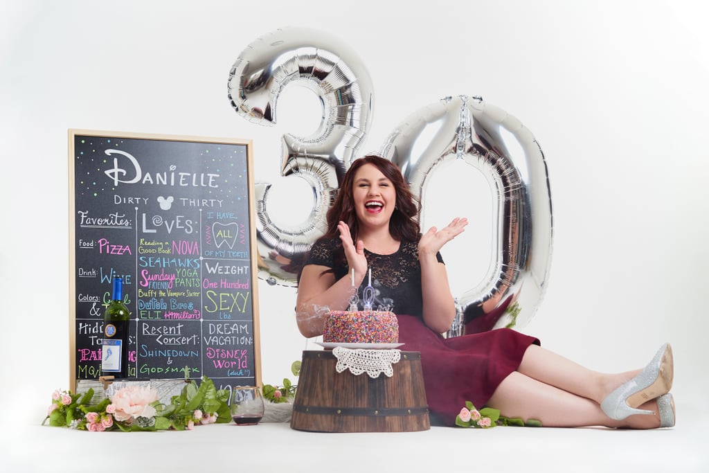 30th Birthday Cake Smash Photo Shoot
