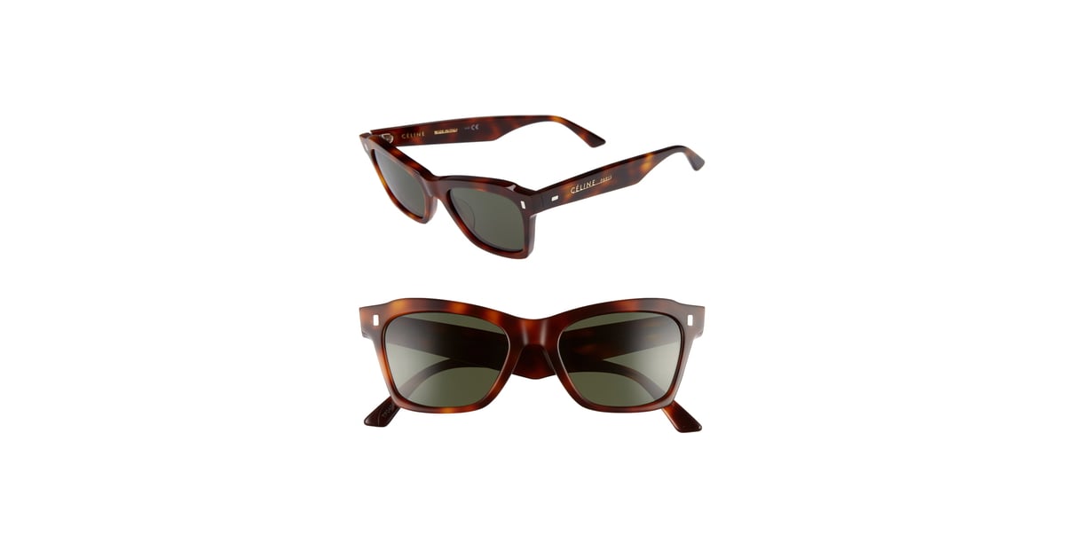 Celine 52mm Rectangle Cat Eye Sunglasses Best Sunglasses For Women