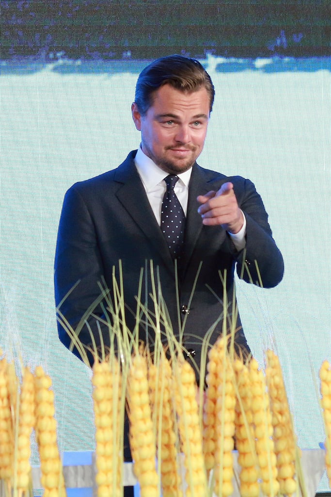 Leonardo DiCaprio at Revenant Press Conference March 2016