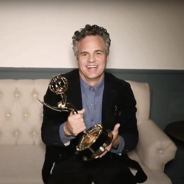 Mark Ruffalo S 2020 Emmys Acceptance Speech Video Popsugar Entertainment
