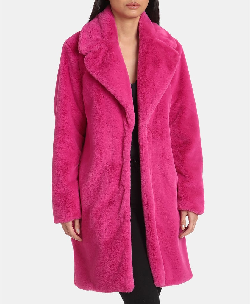 Avec Les Filles Faux-Fur Coat | Easy Monochrome Outfit Ideas From ...