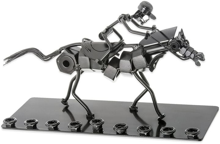 Down the Stretch Nuts and Bolts Menorah