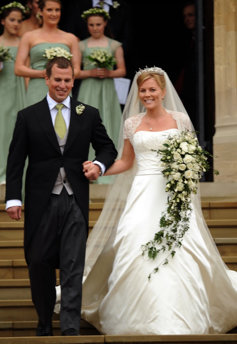 Autumn Phillips at Her Wedding in May 2008