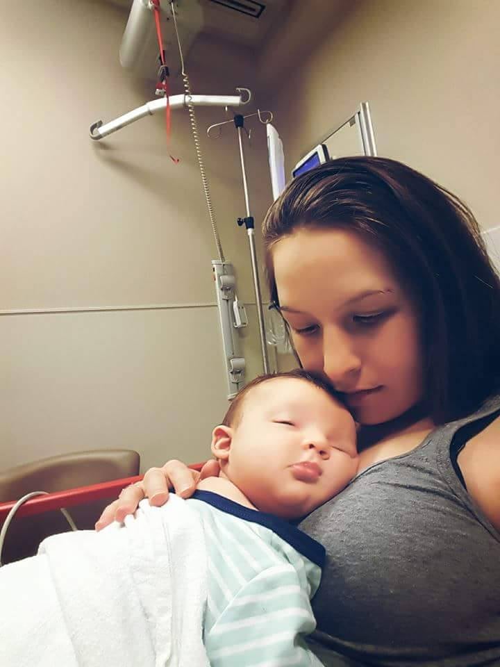 Newborn choking on outlet milk