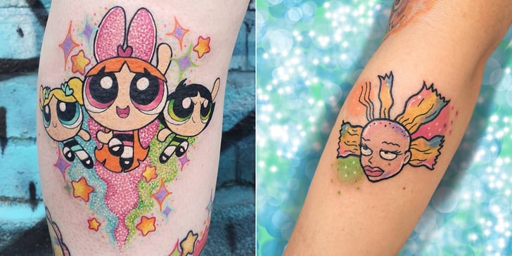 Peach PRC on Twitter this is not the best photo of it but im obsessed  with this polly pocket tattoo i got yesterday  httpstcobA0uvsDlGb   Twitter