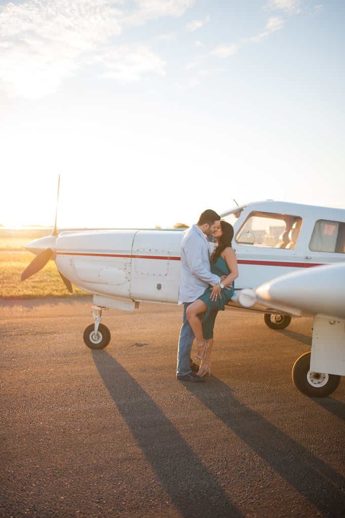 Airport Engagement Shoot