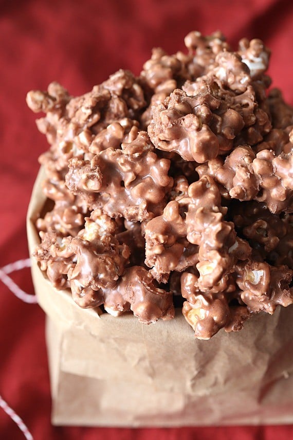 Fudgy Marshmallow Popcorn