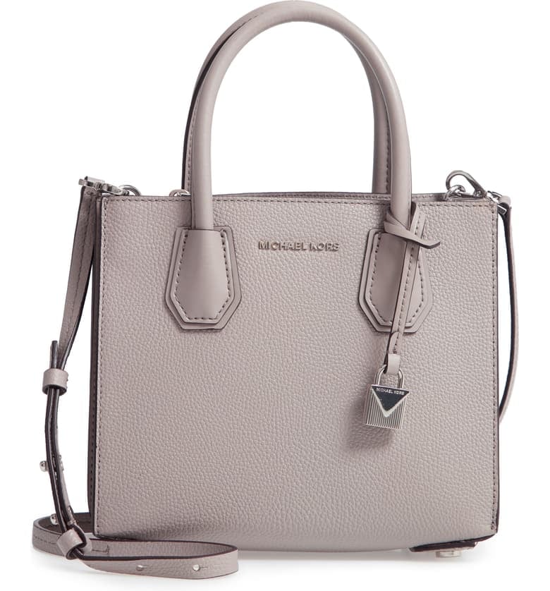 MICHAEL Michael Kors Medium Mercer Convertible Leather Tote