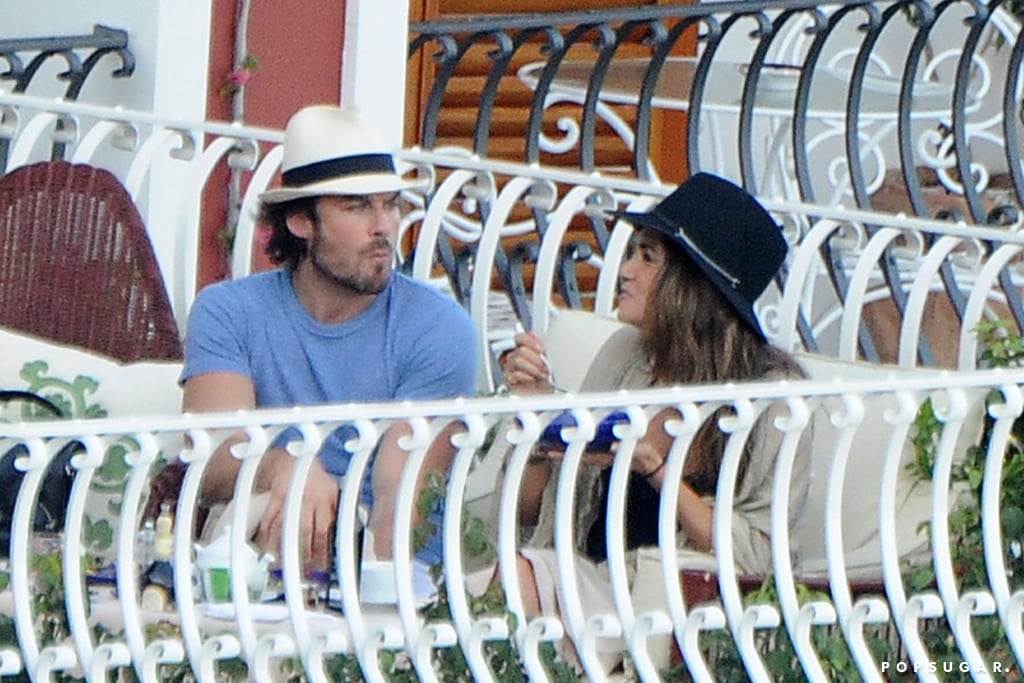 Ian Somerhalder and Nikki Reed Show PDA in Italy | Pictures