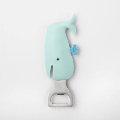 Whale Bottle Opener Blue