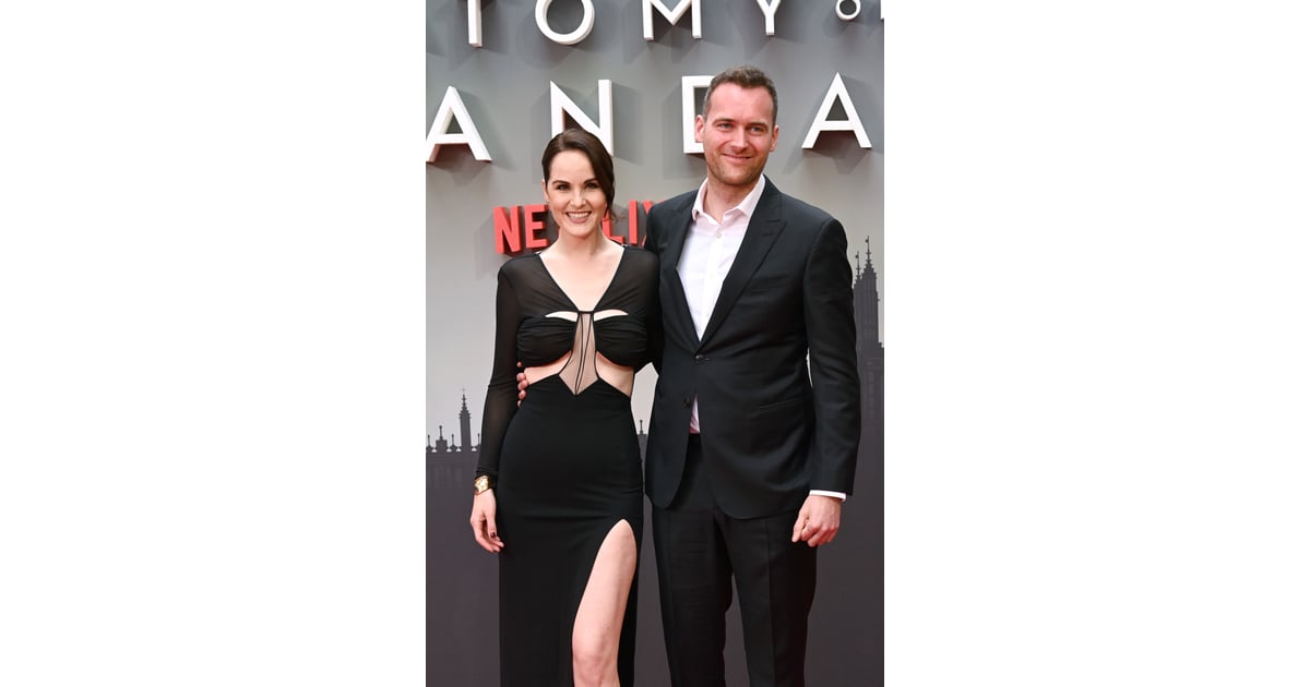 Michelle Dockery and Jasper WallerBridge The Biggest Celebrity