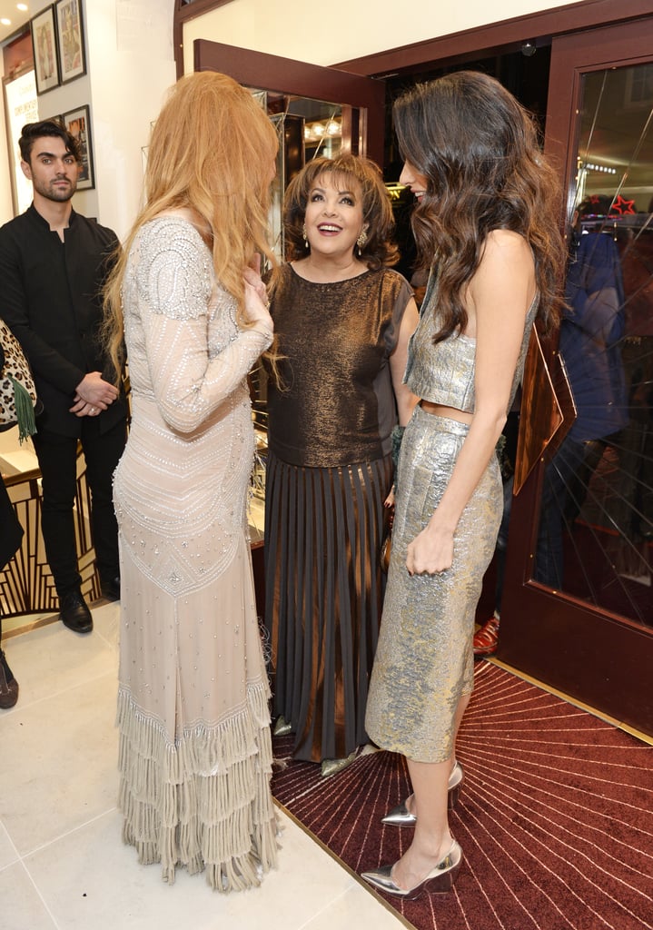 Amal Clooney at Charlotte Tilbury's Naughty Christmas Party