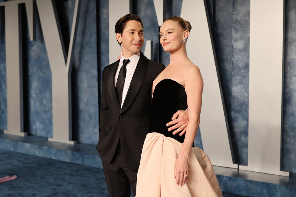 Justin Long and Kate Bosworth at the Vanity Fair Oscars Party 2023