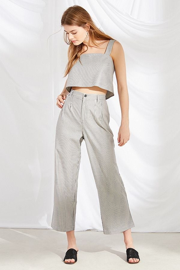 Urban Renewal Remnants Striped Wide-Leg Pant