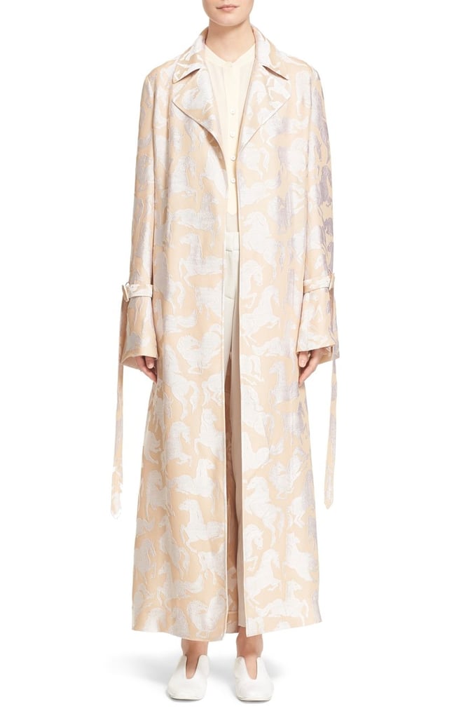 Stella McCartney 'Kenisa' Horse Pattern Belted Trench Coat ($3,775)