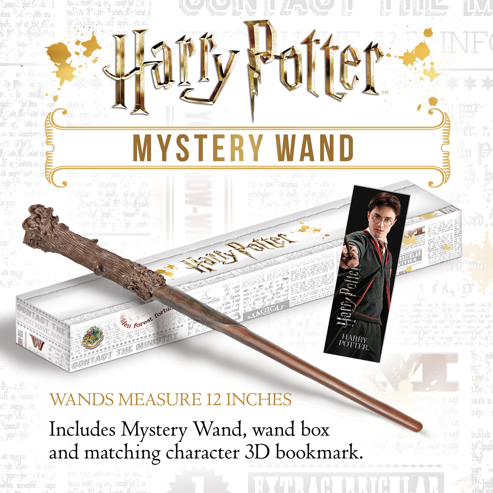  Harry Potter Mystery Wand NEW 2018 Death Eater