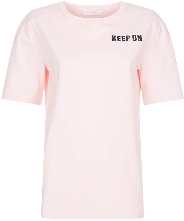 Sandro Cotton T-Shirt