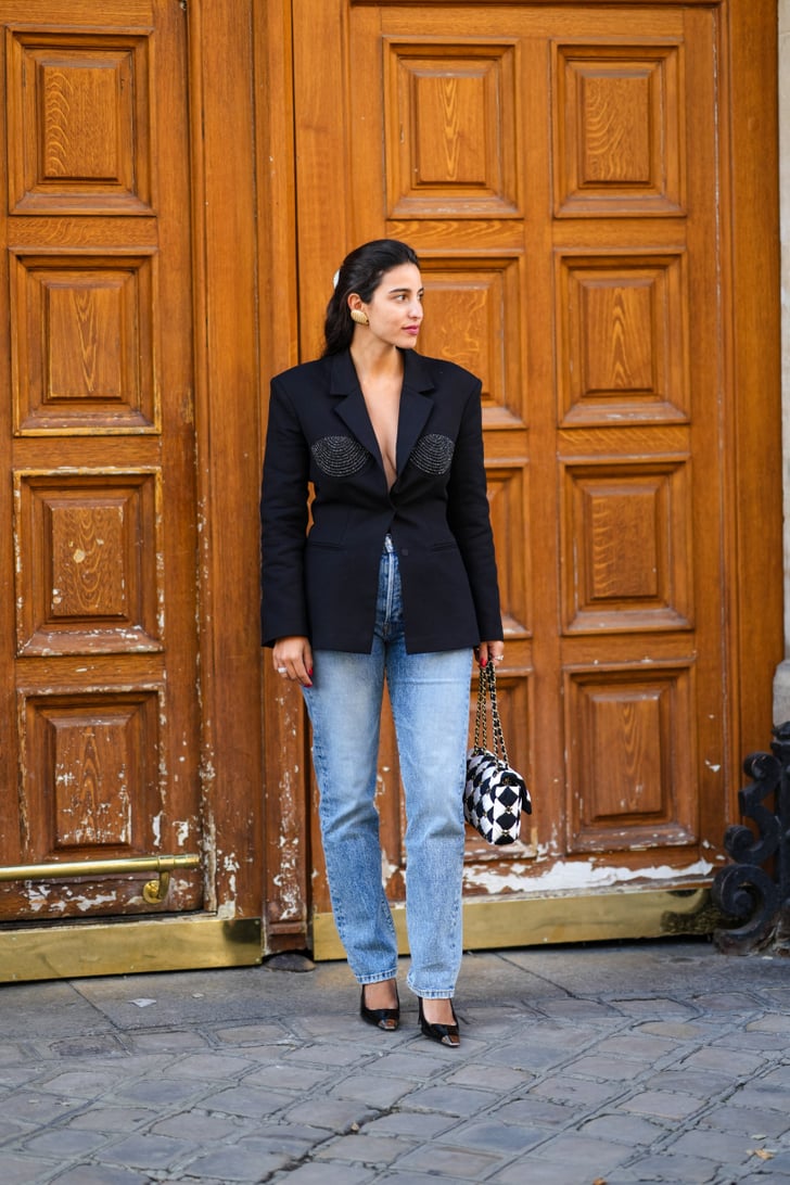 Holiday Party Outfit Ideas With Jeans | POPSUGAR Fashion