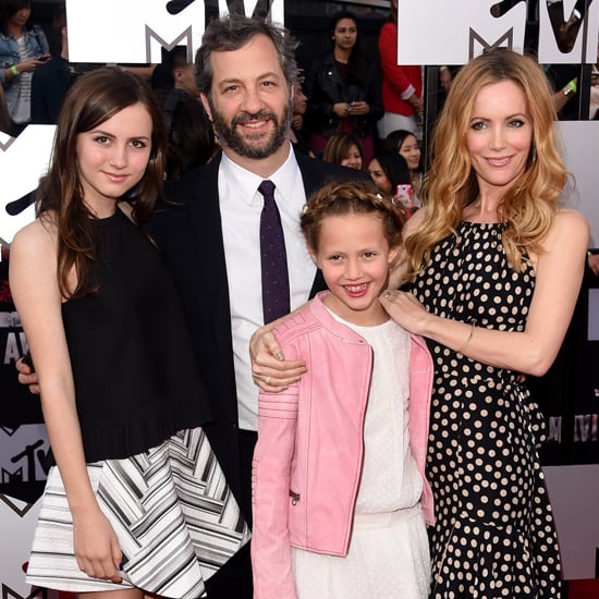 Leslie Mann and Judd Apatow at the MTV Movie Awards 2014