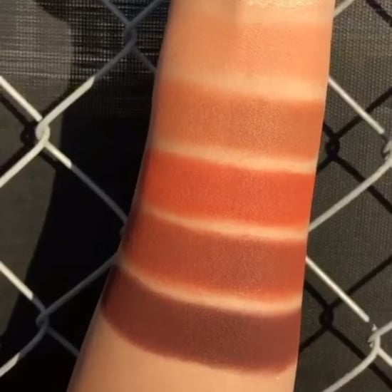 Urban Decay Naked Heat Petite Palette Swatches